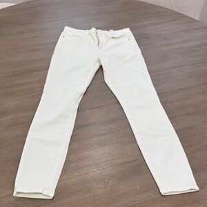 Frame Denim Women's Off-White Skinny Jeans